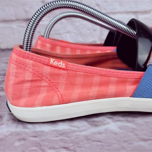 Keds women's slip on shoes pineapple blue pink size 9 - Picture 11 of 15